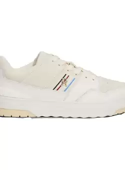 Pantofi sport Tommy Hilfiger Suede Stripes Basket low