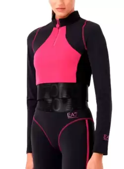 Bluza cu Fermoar EA7 W T top HALF ZIP