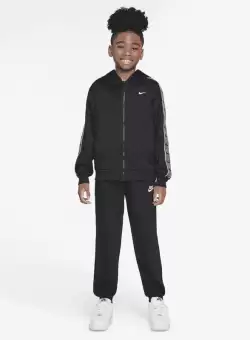 Bluza cu fermoar Nike K NSW DF CLUB+ POLY FZ HDY