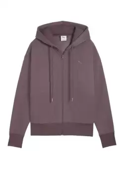Bluza cu fermoar Puma HER Relaxed Full-Zip Hoodie FL