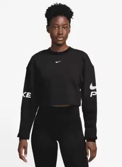 Bluza Nike W NP DF FLC CREW TT GRX