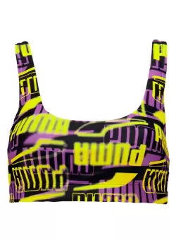 Costum de baie Puma Swim Women Printed Scoo