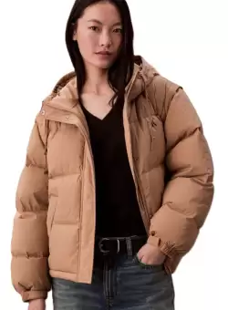 Geaca Calvin Klein DETACHABLE SLEEVE DOWNPUFFER