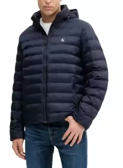 Geaca Calvin Klein LS NYLON LT WT HOODED  FZ PUFFER