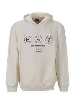 Hanorac EA7 TRAIN LOGO SERIES M  HOODIE RN COFT WRITINGS