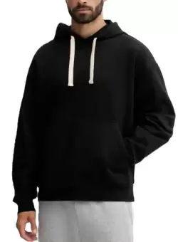 Hanorac EA7 TRAIN LOGO SERIES U HOODIE RN COFT OVERSIZE LOGO