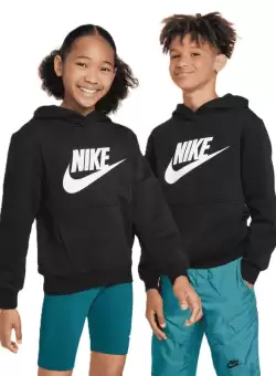 Hanorac Nike K NSW CLUB FLC HDY HBR