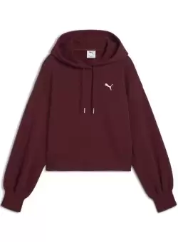 Hanorac Puma WARDROBE ESS Relaxed Cropped Hoodie TR