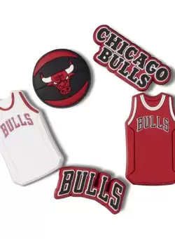 Jibbitz Crocs NBA Chicago Bulls 5Pack