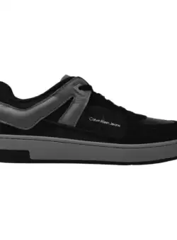 Pantofi sport Calvin Klein Basket Cup Low LaceUp LTH ML MTR