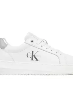 Pantofi sport Calvin Klein CHUNKY CUPSOLE LTH SILVER