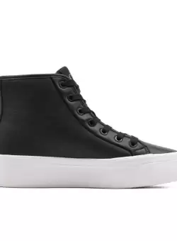 Pantofi sport Calvin Klein VULC FLATF HIGH TOP LTH CK