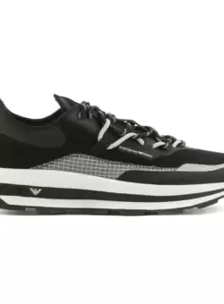 Pantofi Sport EA7 BLACK&WHITE ALTURA RIPSTOP