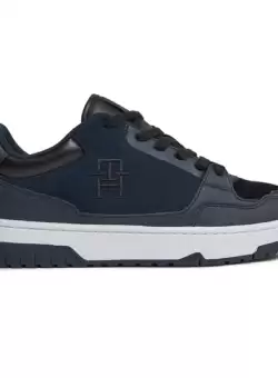 Pantofi sport Tommy Hilfiger TH Basket Street suede mix