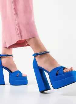 Sandale dama Aky Albastre