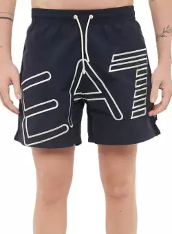 Sort de baie EA7 M OVERSIZE LOGO BOXER 2