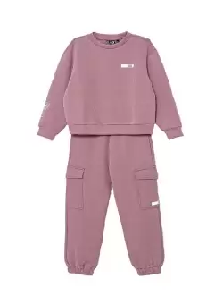 Trening EA7 NATURAL VENTUS PACK GIRL T-SUIT CN PANTS CARGO