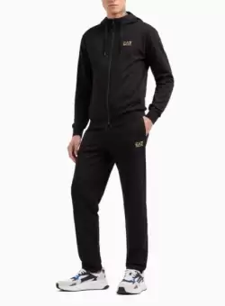 Trening EA7 TRAIN CORE ID M T-SUIT HOODIE FZ OH COFT CC