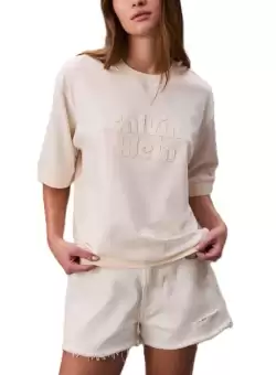 Tricou Calvin Klein A- OVERSIZED BOYFRIEND KNITTEE