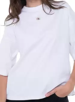 Tricou Calvin Klein SS WOVEN LABEL OVERSIZEDTEE