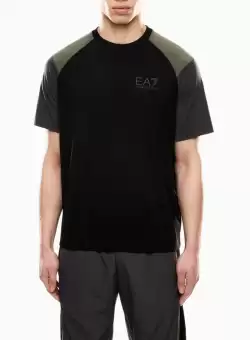 Tricou EA7 TRAIN ATHLETIC COLOUR BLOCK M TEE SS 2
