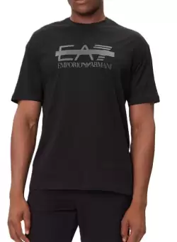 Tricou EA7 TRAIN LOGO SERIES M TEE SS LOGO BARRED