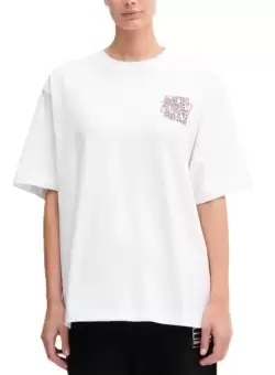 Tricou EA7 TRAIN LOGO SERIES W TEE SS WRITTEN LOGO CROSSOVER