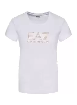 Tricou EA7 W  SS RN Glossy