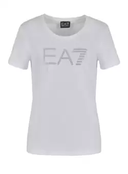 Tricou EA7 W tee SS FANCY STRASS