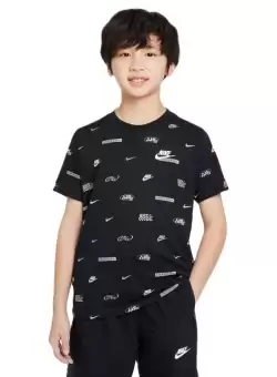 Tricou Nike K NSW TEE AOP