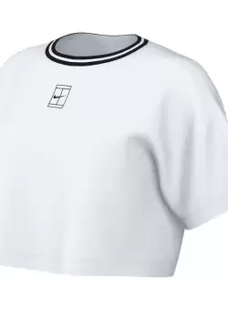 Tricou Nike W NK DF HERTAGE SS CROP TEE