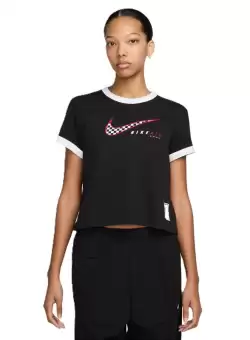 Tricou Nike W NSW CLUB SS TEE MOTO RGR