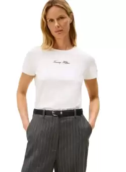 Tricou Tommy Hilfiger CLASSIC SCRIPT REG SS TEE