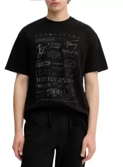 Tricou Tommy Hilfiger TJM RLX ARCHIVE LOGOS TEE