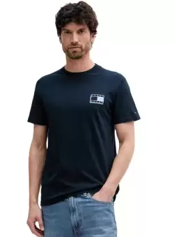 Tricou Tommy Hilfiger TJM SLIM POP COLOR FLAG TEEEXT