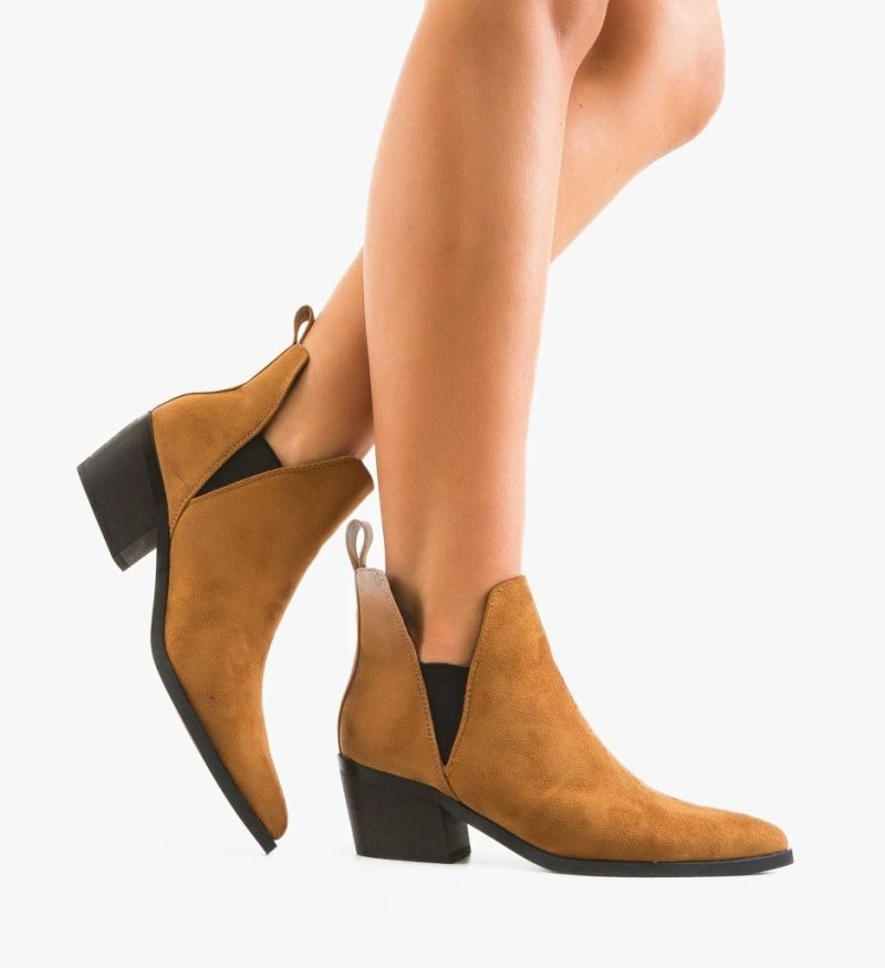 Botine dama Lance Camel
