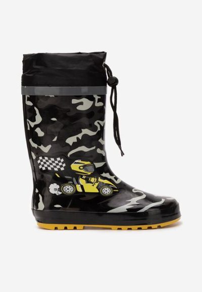 Cizme baieti Race negre
