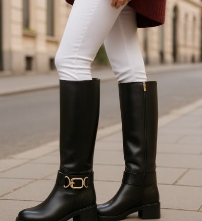 Cizme dama Kurtis Negre