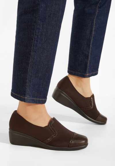 Pantofi casual damă maro Visalia