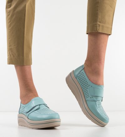 Pantofi Casual Rezolito Turcoaz