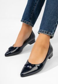 Pantofi cu toc mic Reiko navy