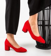 Pantofi dama Emrys Rosii