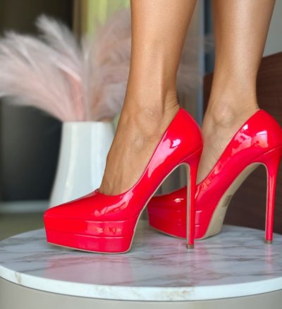 Pantofi dama Heath Rosii 2