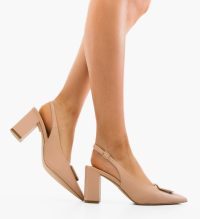 Pantofi dama Olyva Nude