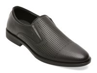 Pantofi eleganti BITE THE BULLET negri, 5671, din piele naturala