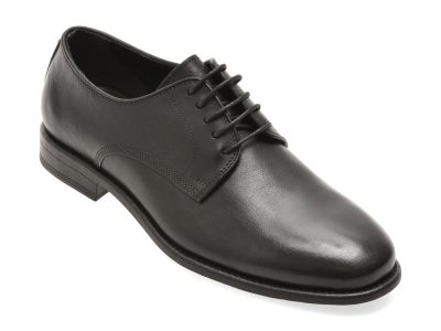 Pantofi eleganti EPICA negri, X271, din piele naturala