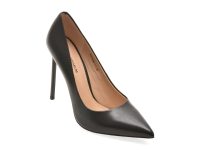 Pantofi eleganti EPICA PREMIUM negri, 249836, din piele naturala