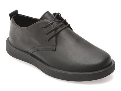 Pantofi GRYXX negri, 80027, din piele naturala