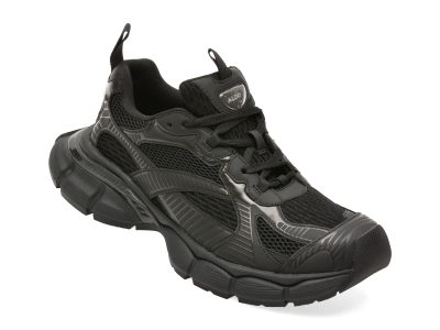 Pantofi sport ALDO negri, JENSEN 004, din material textil