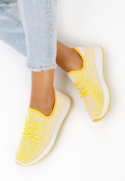 Pantofi sport dama Unlimited galbeni